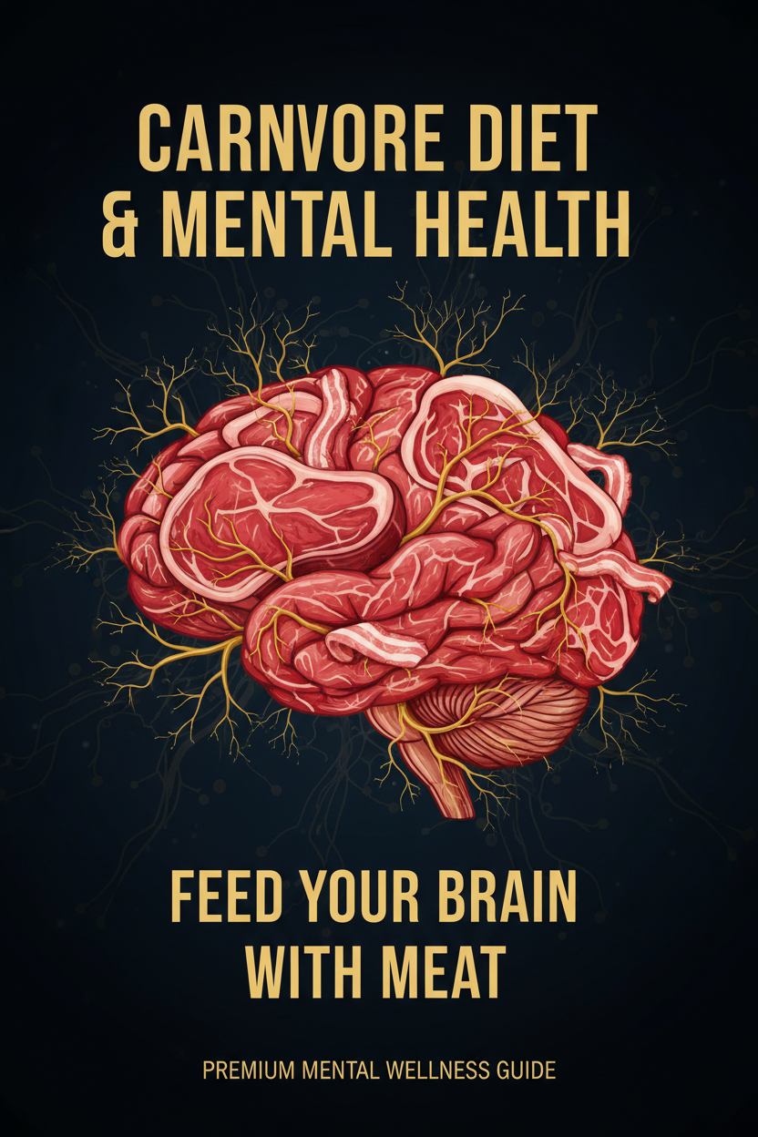Carnivore Diet & Mental Health ebook cover