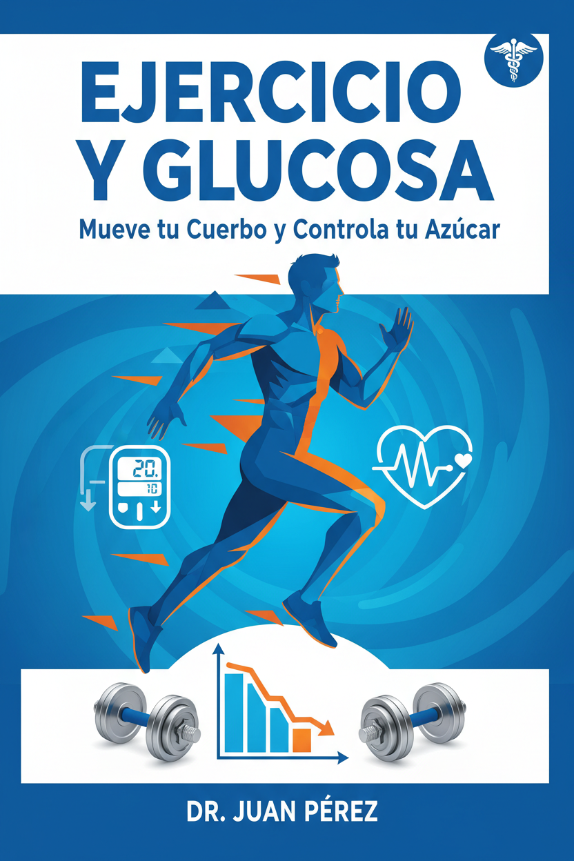 Ebook cover Ejercicio y Glucosa Mueve tu Cuerpo y Controla tu Azúcar