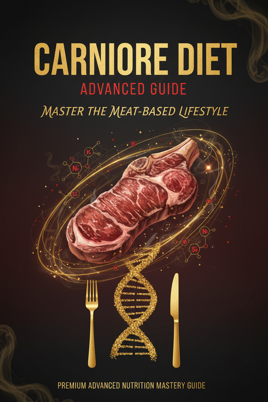 Carnivore Diet Advanced Guide ebook cover