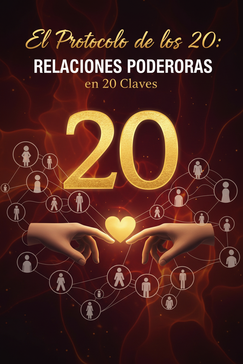 Ebook cover El Protocolo de los 20 Relaciones Poderosas en 20 Claves