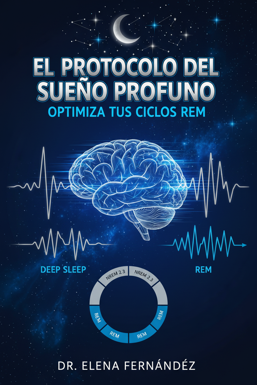 Ebook cover El Protocolo del Sueño Profundo Optimiza tus Ciclos REM