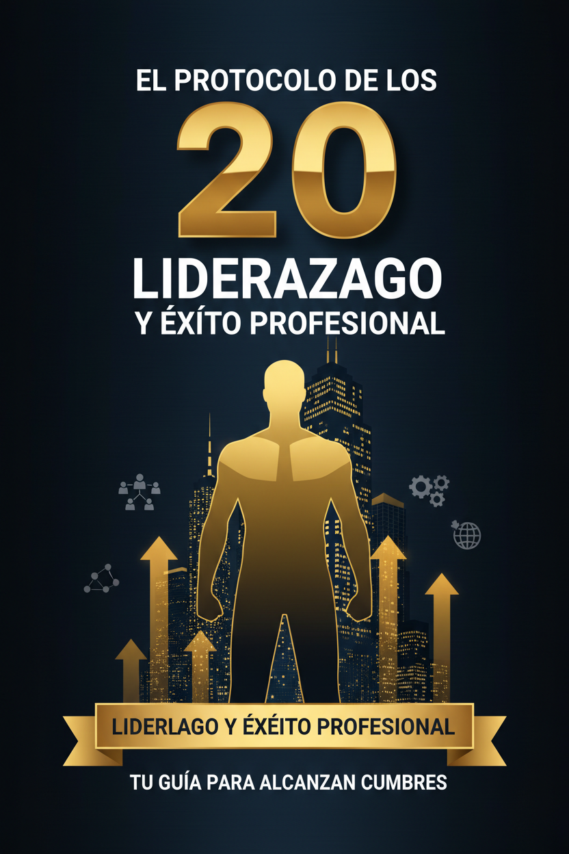 Ebook cover El Protocolo de los 20 Liderazgo y Éxito Profesional