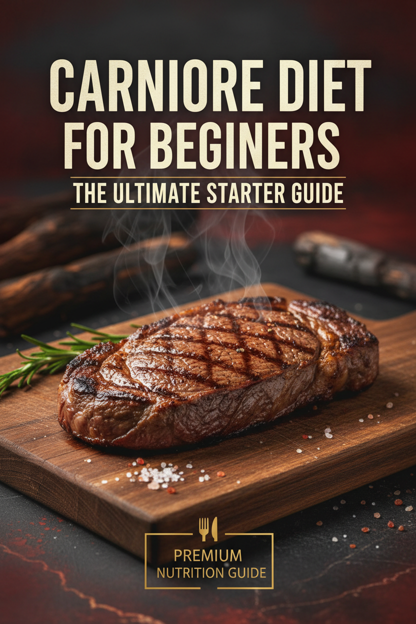Carnivore Diet for Beginners ebook cover