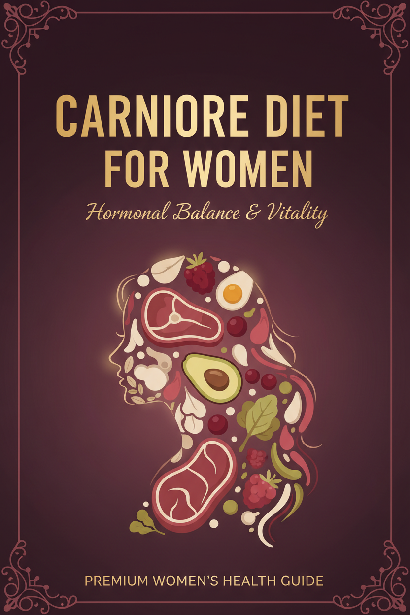 Carnivore Diet for Women ebook cover