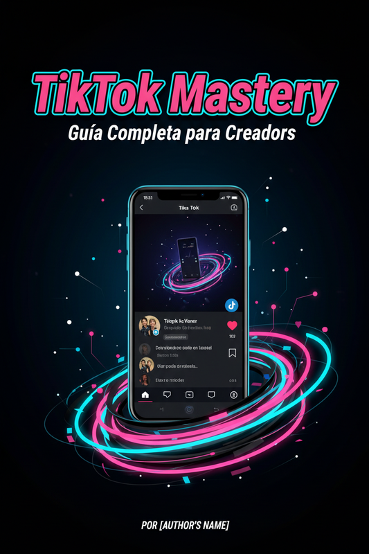 TikTok Mastery: Guía Completa para Creadores - portada del ebook