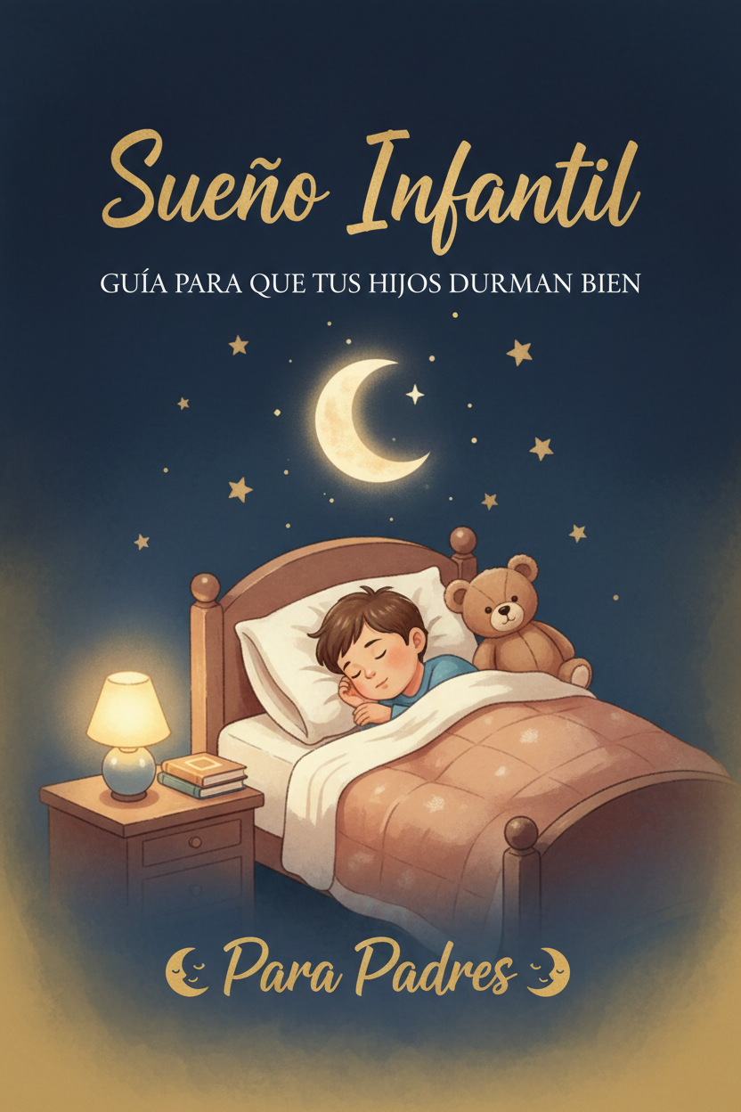Ebook cover Sueño Infantil Guía para que tus Hijos Duerman Bien