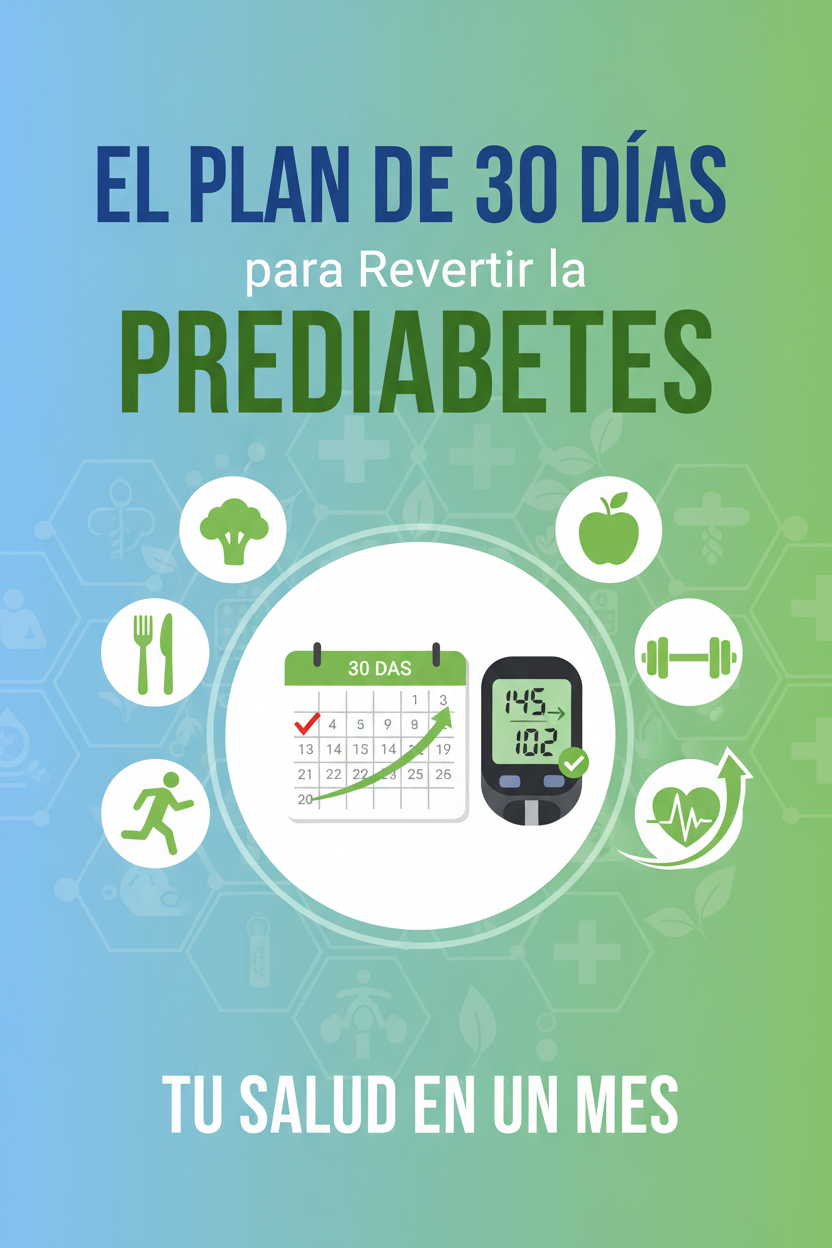 Ebook cover El Plan de 30 Días para Revertir la Prediabetes