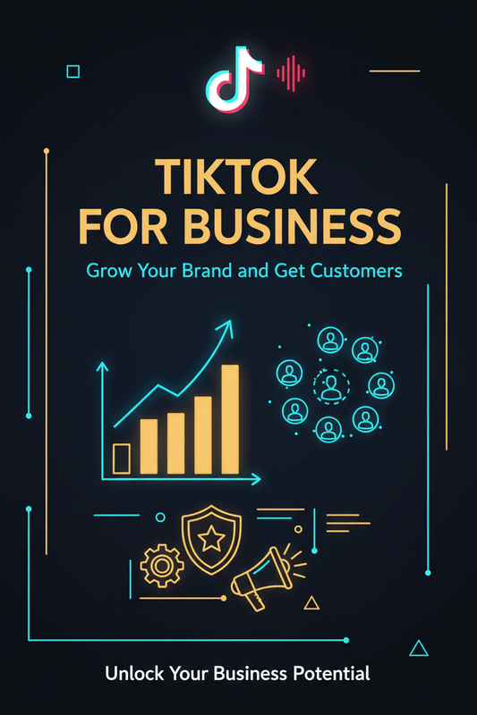 Ebook cover for TikTok for Business grow your brand