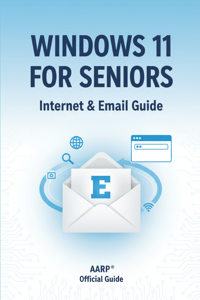 Windows 11 for Seniors Internet and Email Guide ebook cover