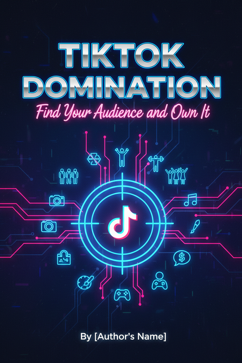Ebook cover for TikTok Niche Domination