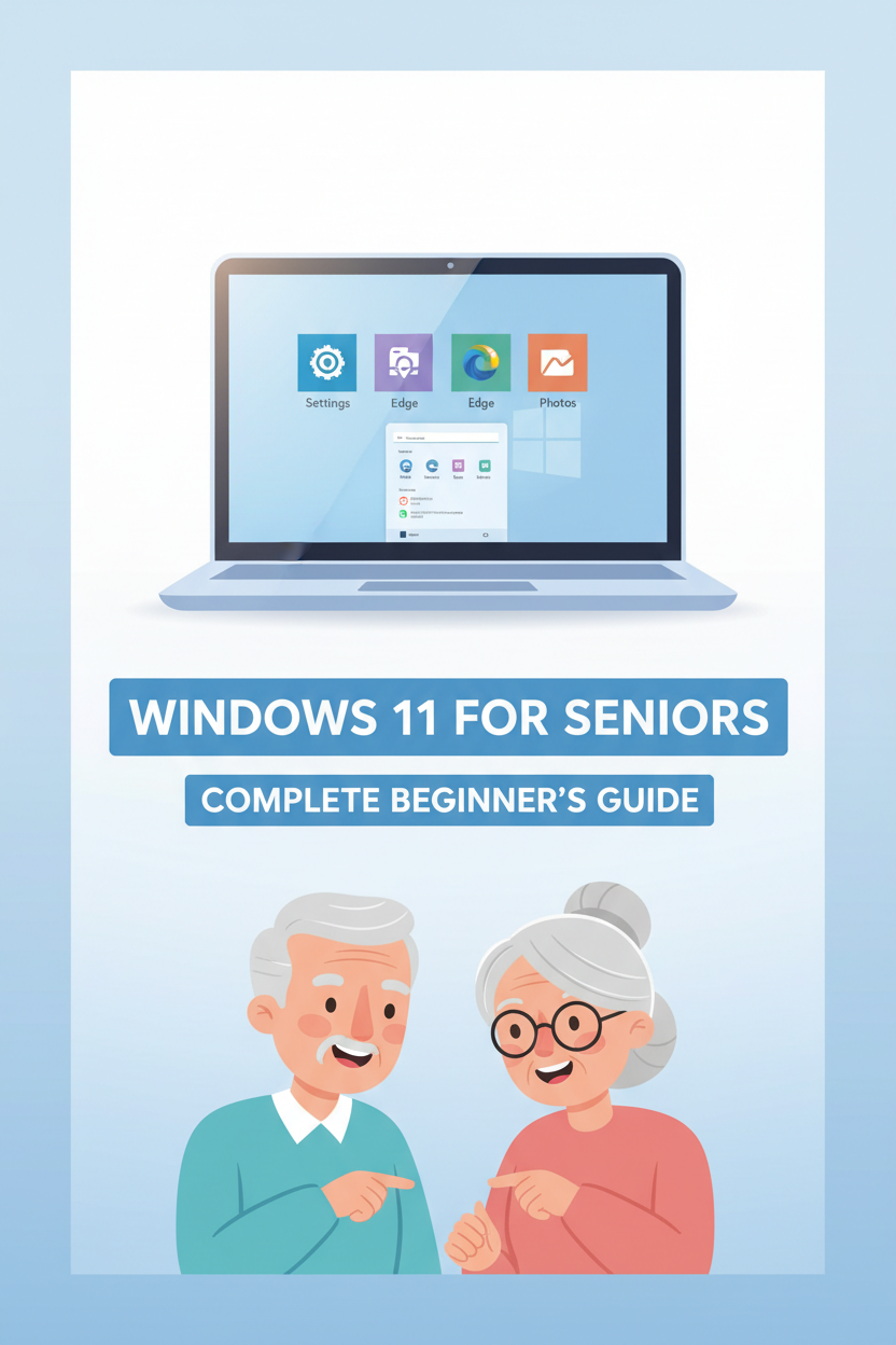 Windows 11 for Seniors Complete Beginner's Guide ebook cover